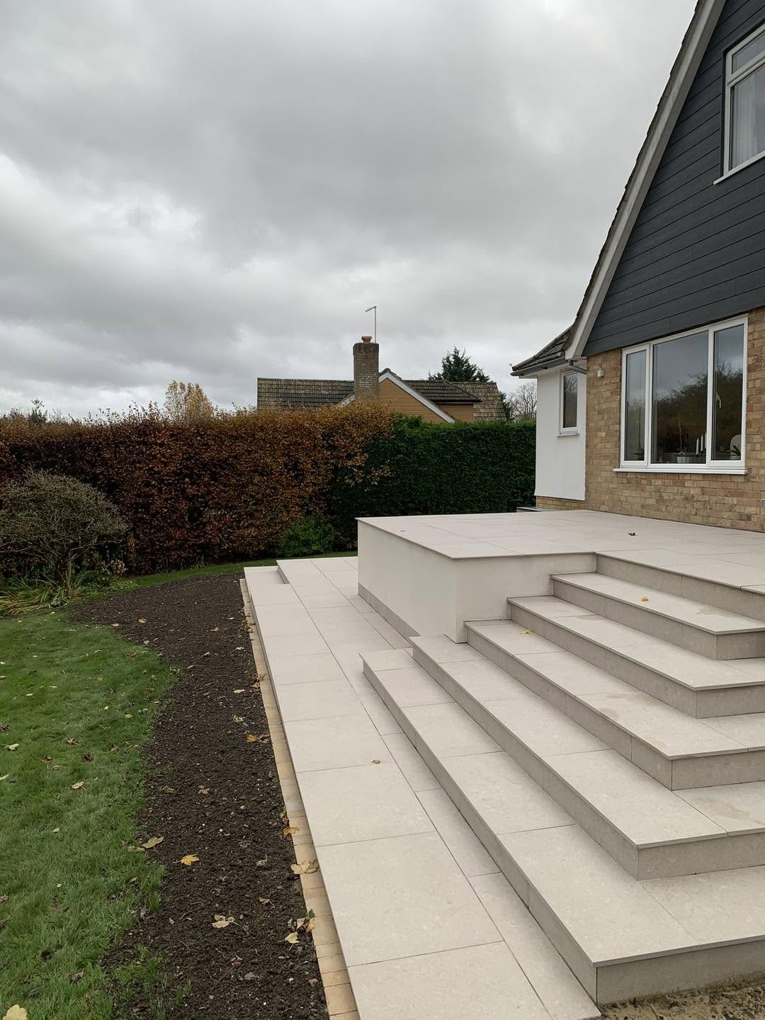 Porcelain steps in Speen